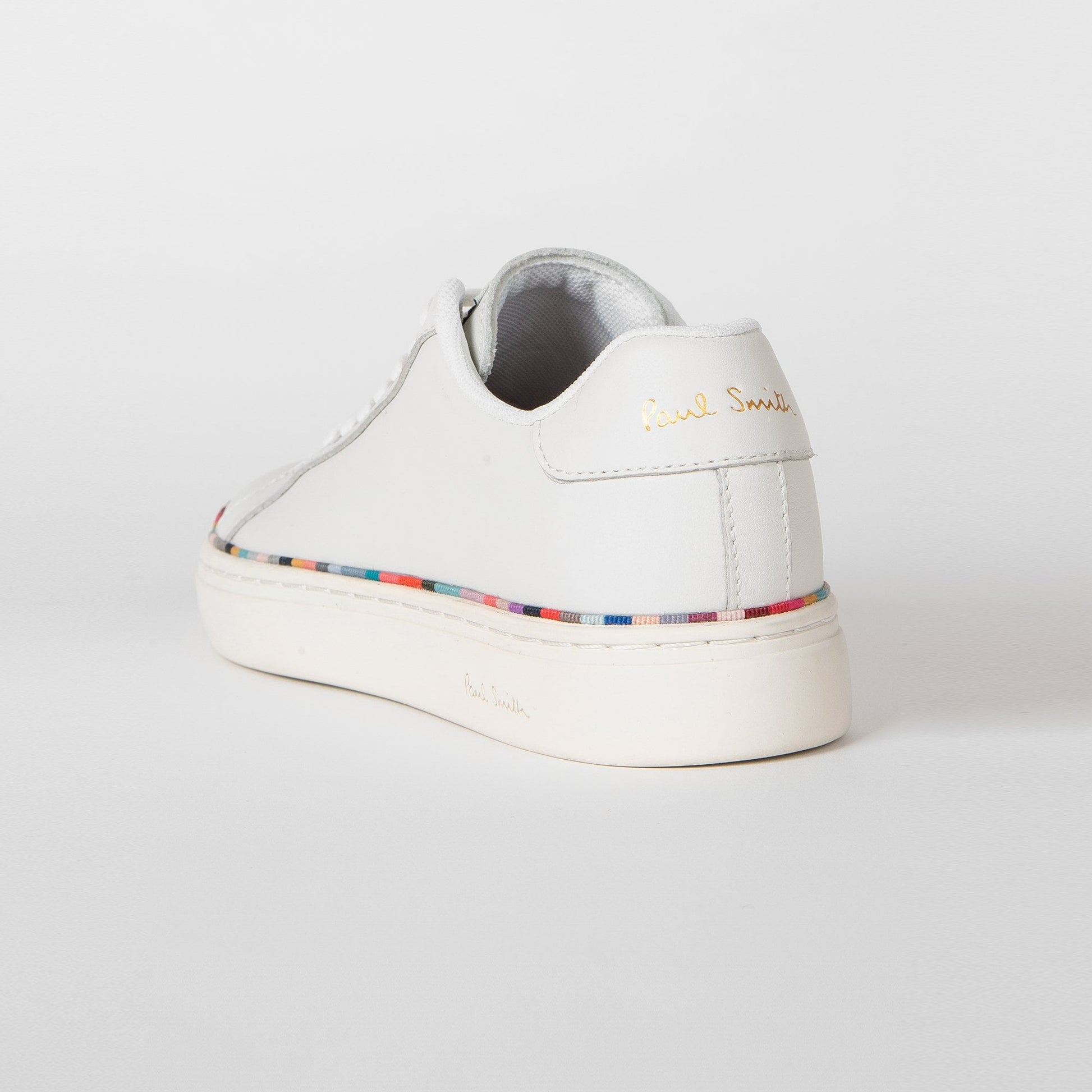 Paul Lapin Swirl Rand Sneakers - White