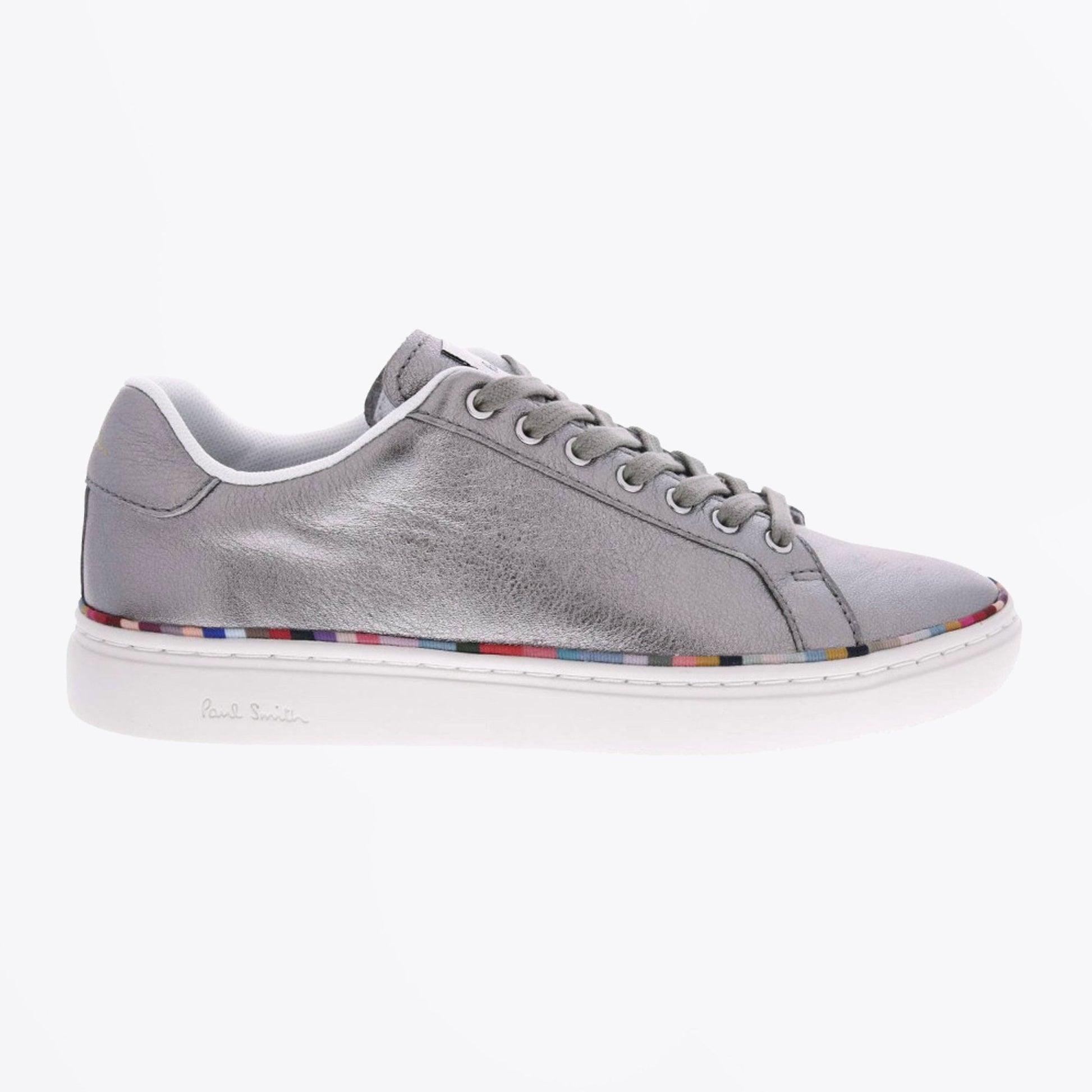 Paul Lapin Swirl Rand Sneakers - Silver