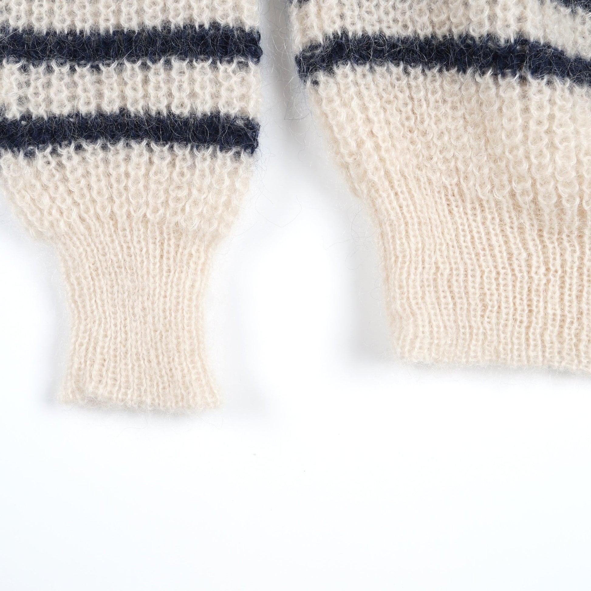 Leon Marin Striped Knit - Ecru