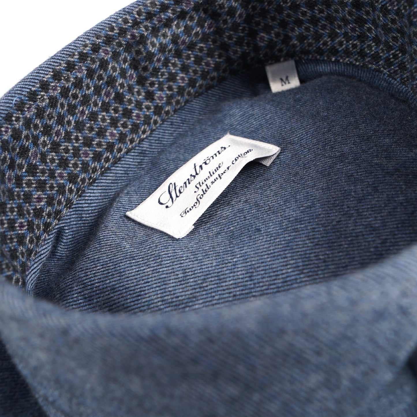 - Slimline 37 Flannel With Trim - Blue