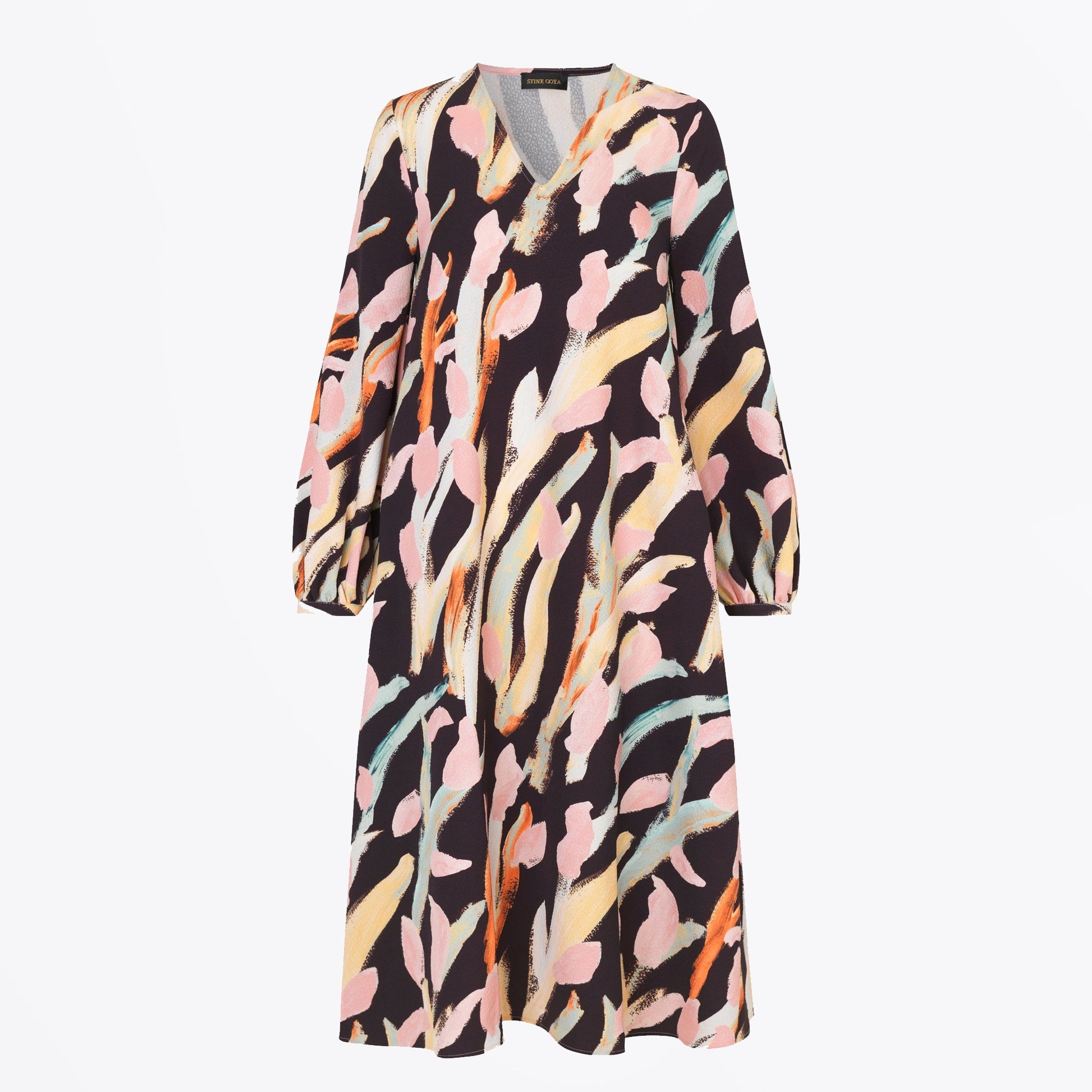 Stine Nini Dress - Night Blooming Tree