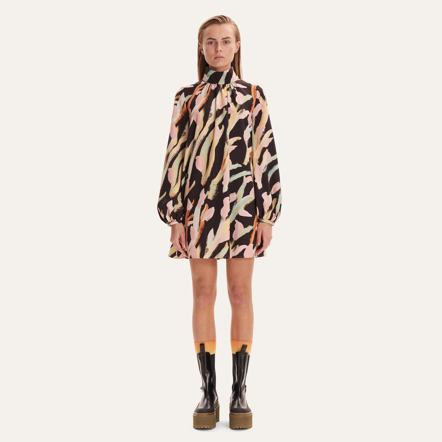 - Solaries Dress - Night Blooming Tree