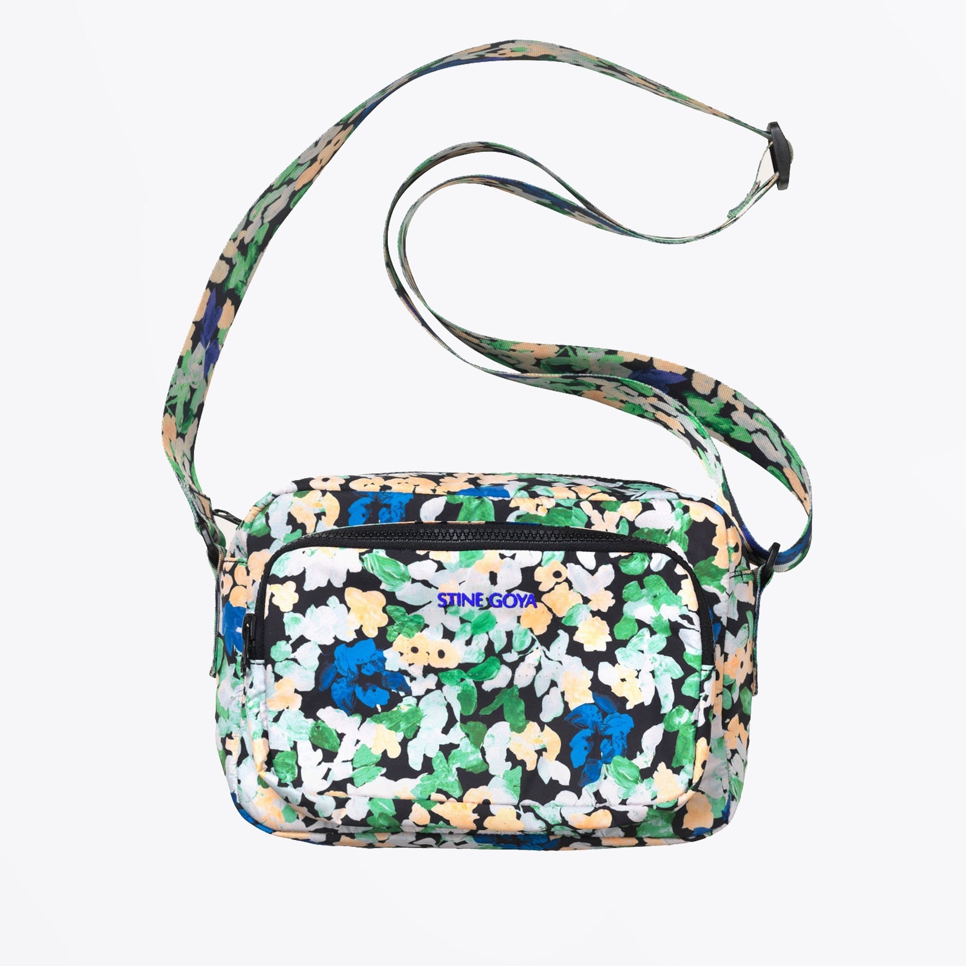 Stine Lotta Shoulder Bag - Floral Pointillism