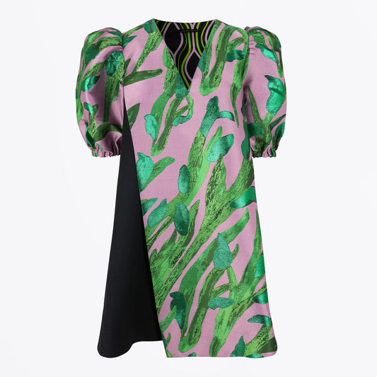 - Brethel Dress - Pink Blooming Tree