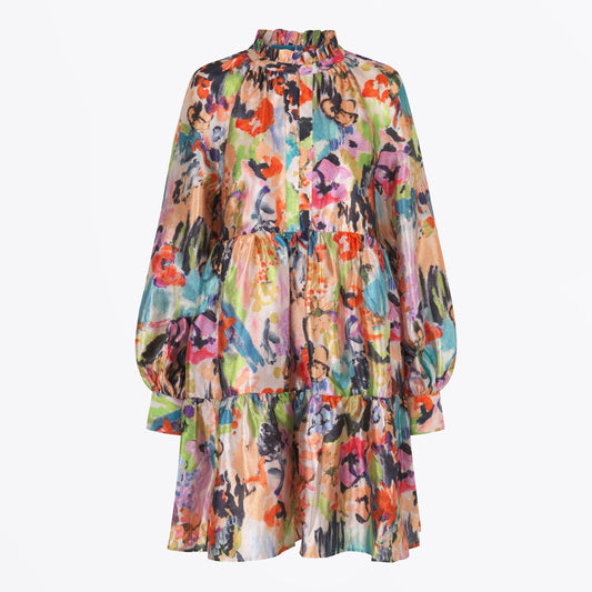 Jasmine Dress - Abstract Floral