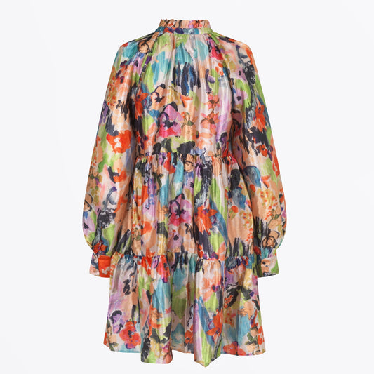 Jasmine Dress - Abstract Floral