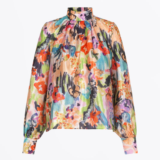 - Eddy Top - Abstract Floral