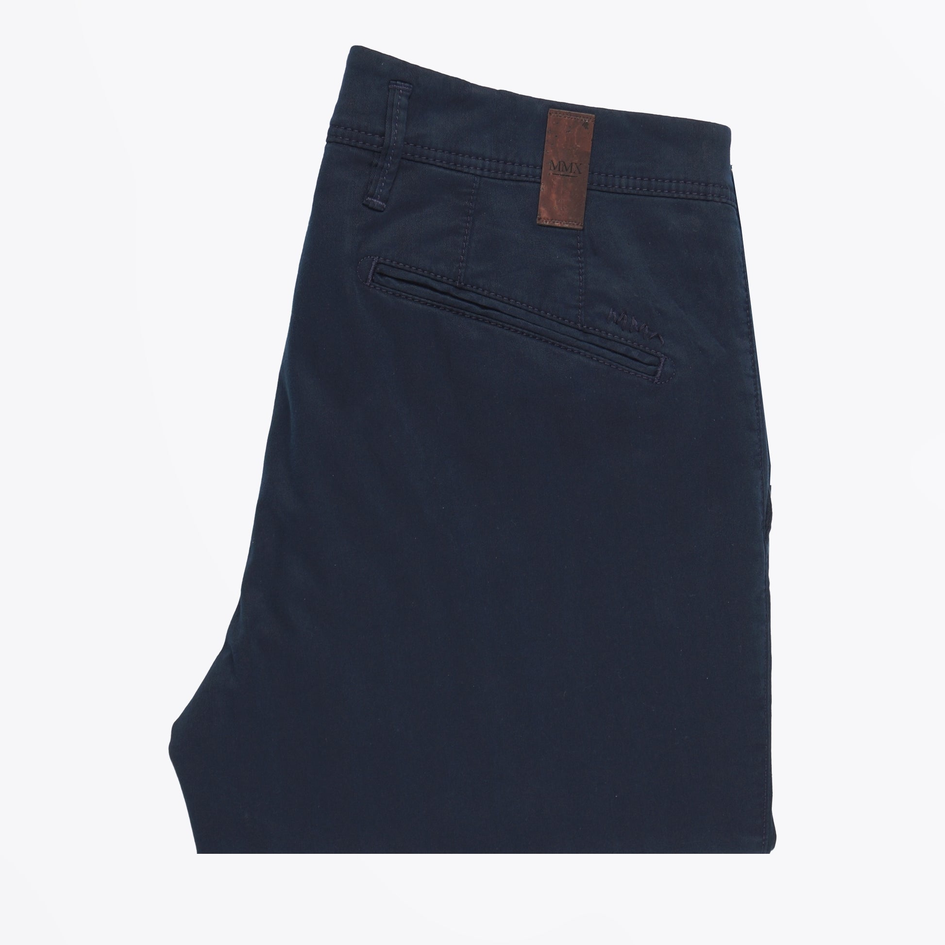 MMX Leo - Super Slim Stretch Trousers - Navy
