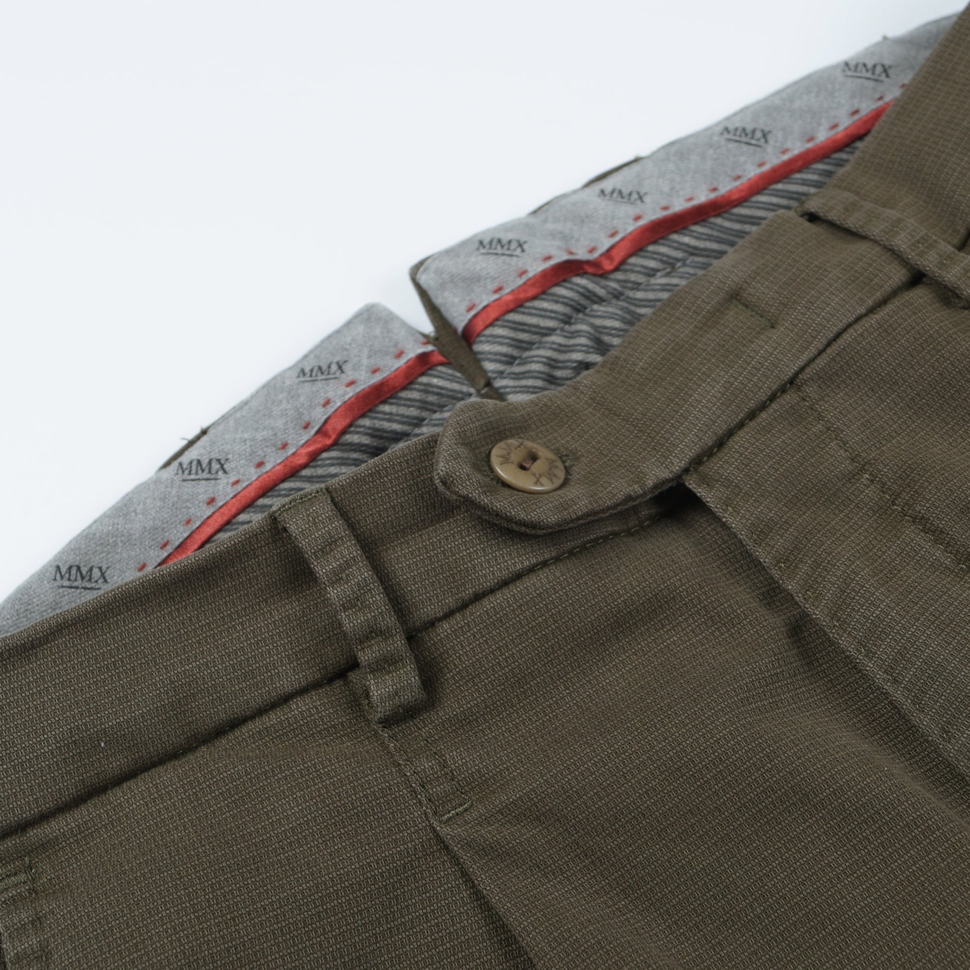 MMX Leo - Super Slim Stretch Chino - Green