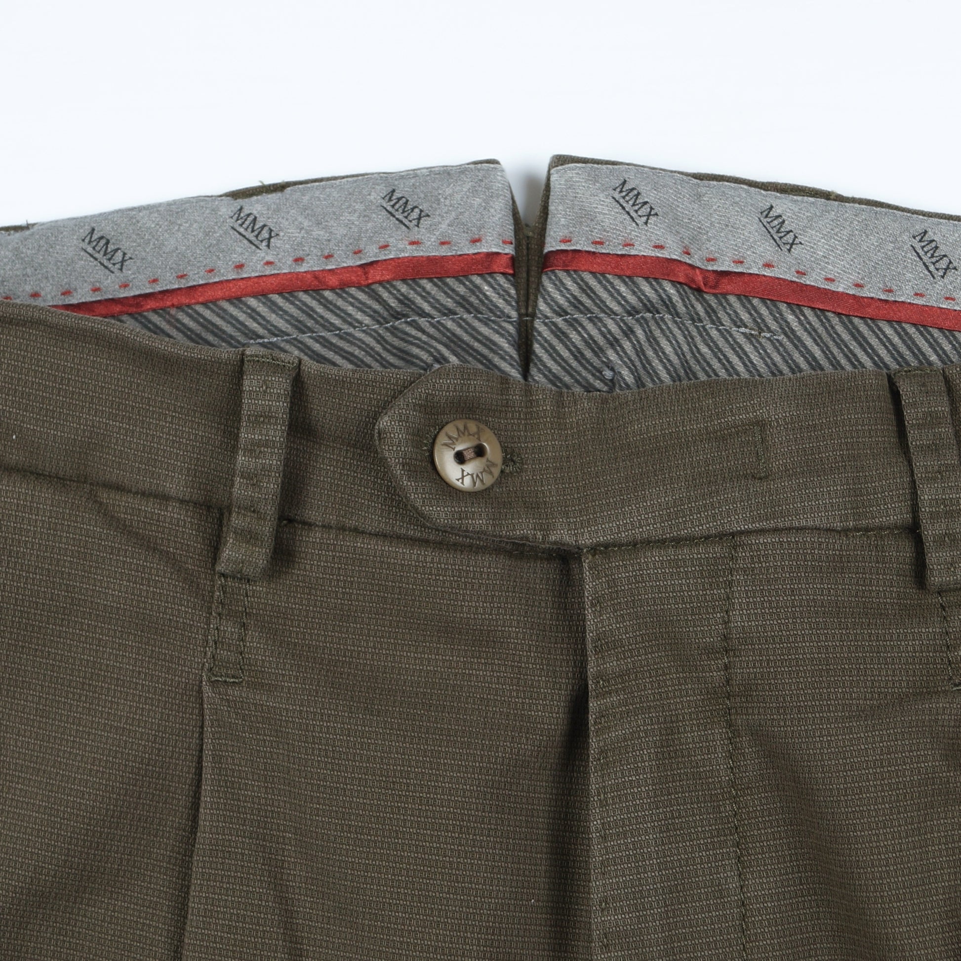 MMX Leo - Super Slim Stretch Chino - Green
