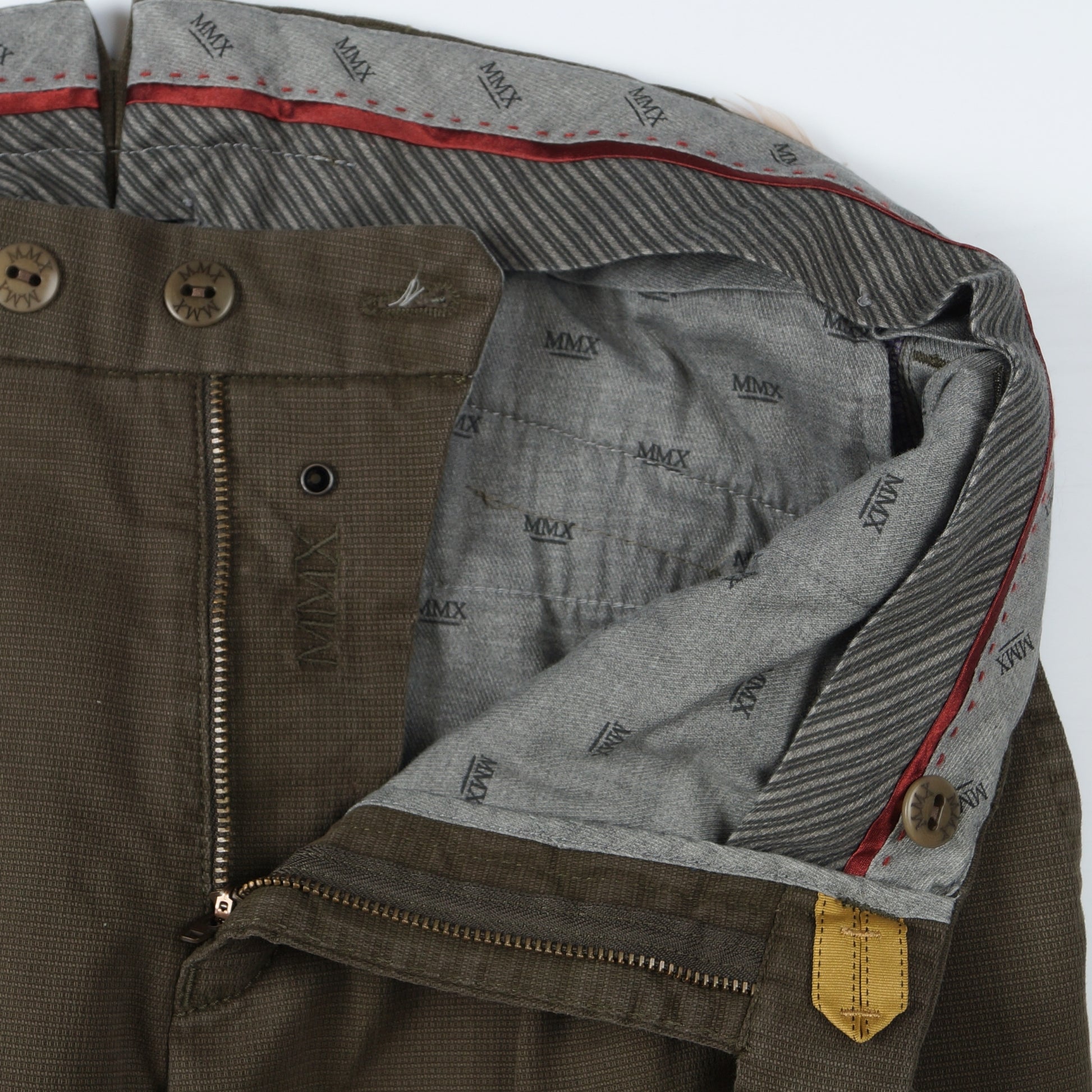 MMX Leo - Super Slim Stretch Chino - Green