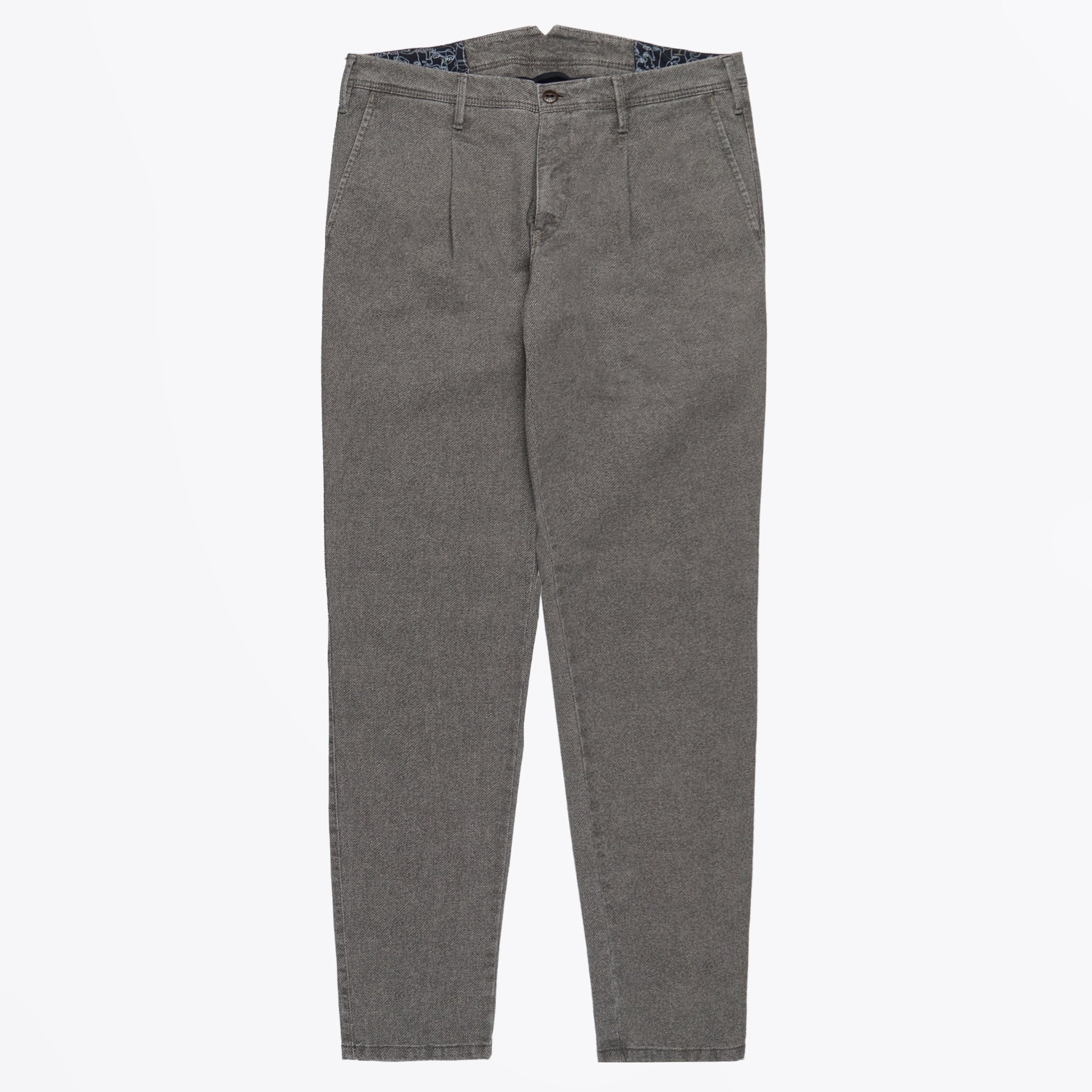 MMX Leo - Super Slim Stretch Chino - Grey/Brown