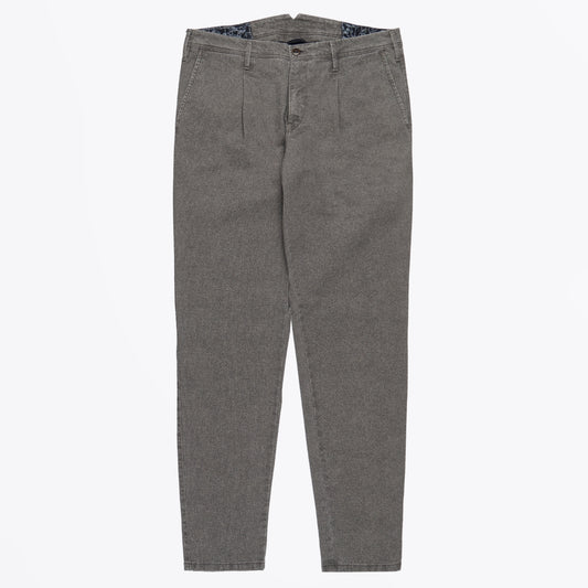 Leo - Super Slim Stretch Chino - Grey/Brown