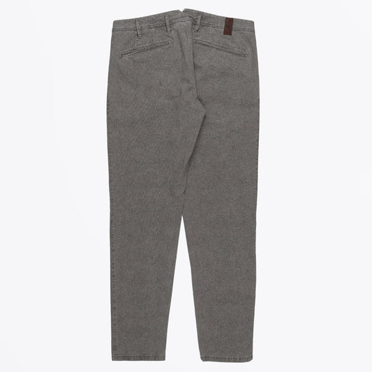 Leo - Super Slim Stretch Chino - Grey/Brown