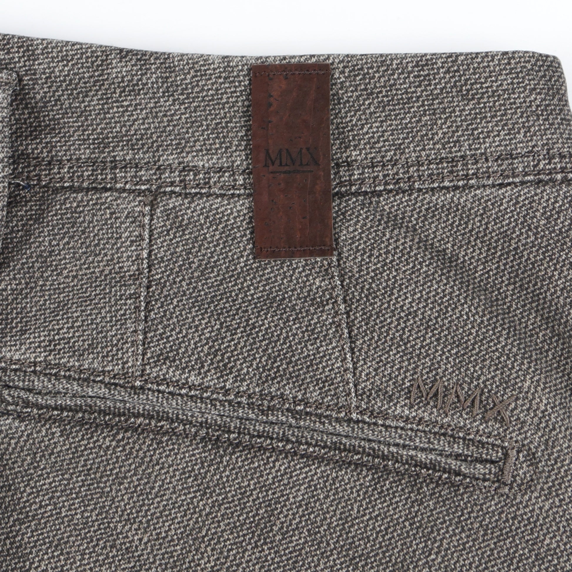 MMX Leo - Super Slim Stretch Chino - Grey/Brown