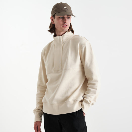 - Wim Zip Maida Sweatshirt - Natural
