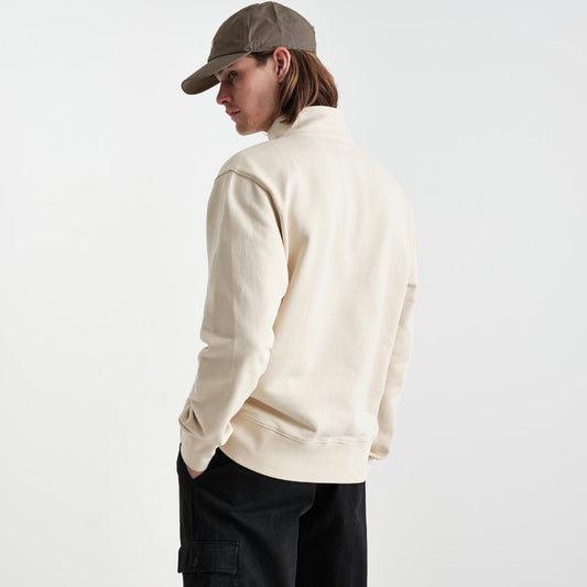 - Wim Zip Maida Sweatshirt - Natural