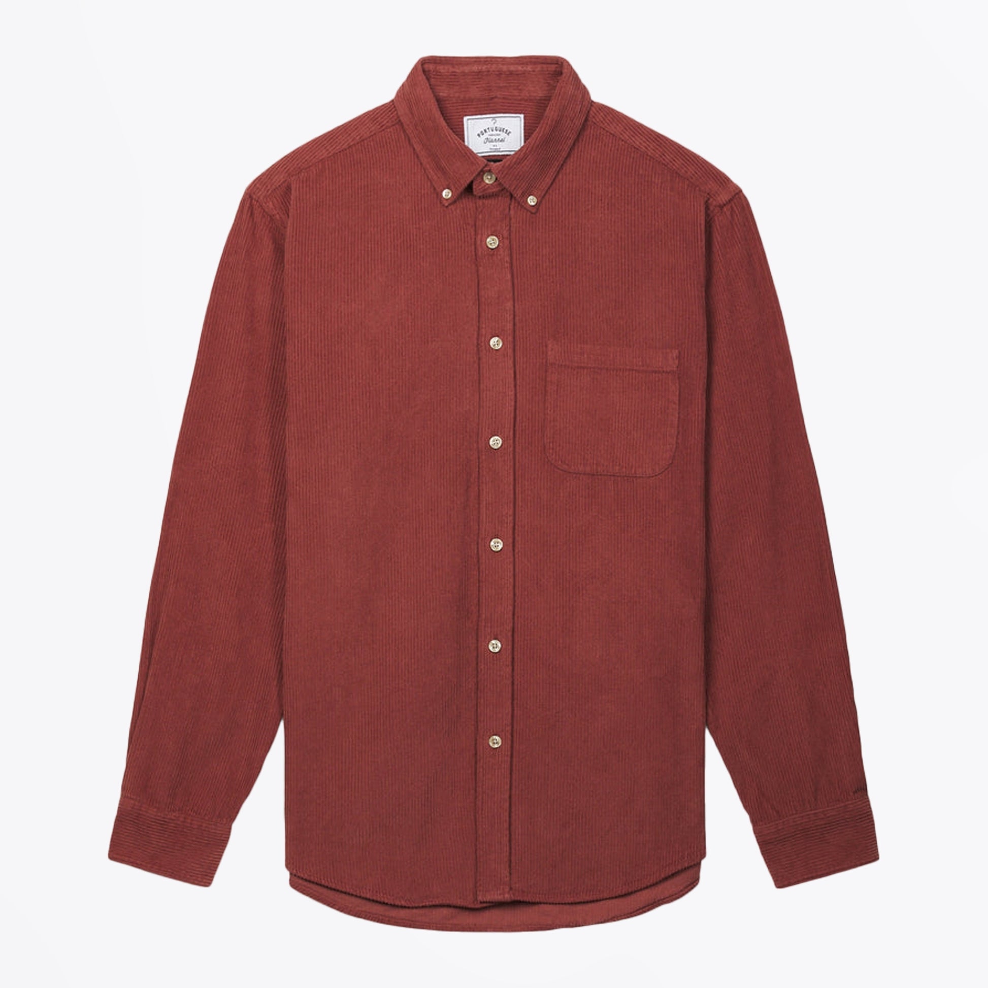 Portuguese Lobo - Corduroy Shirt - Bordeaux