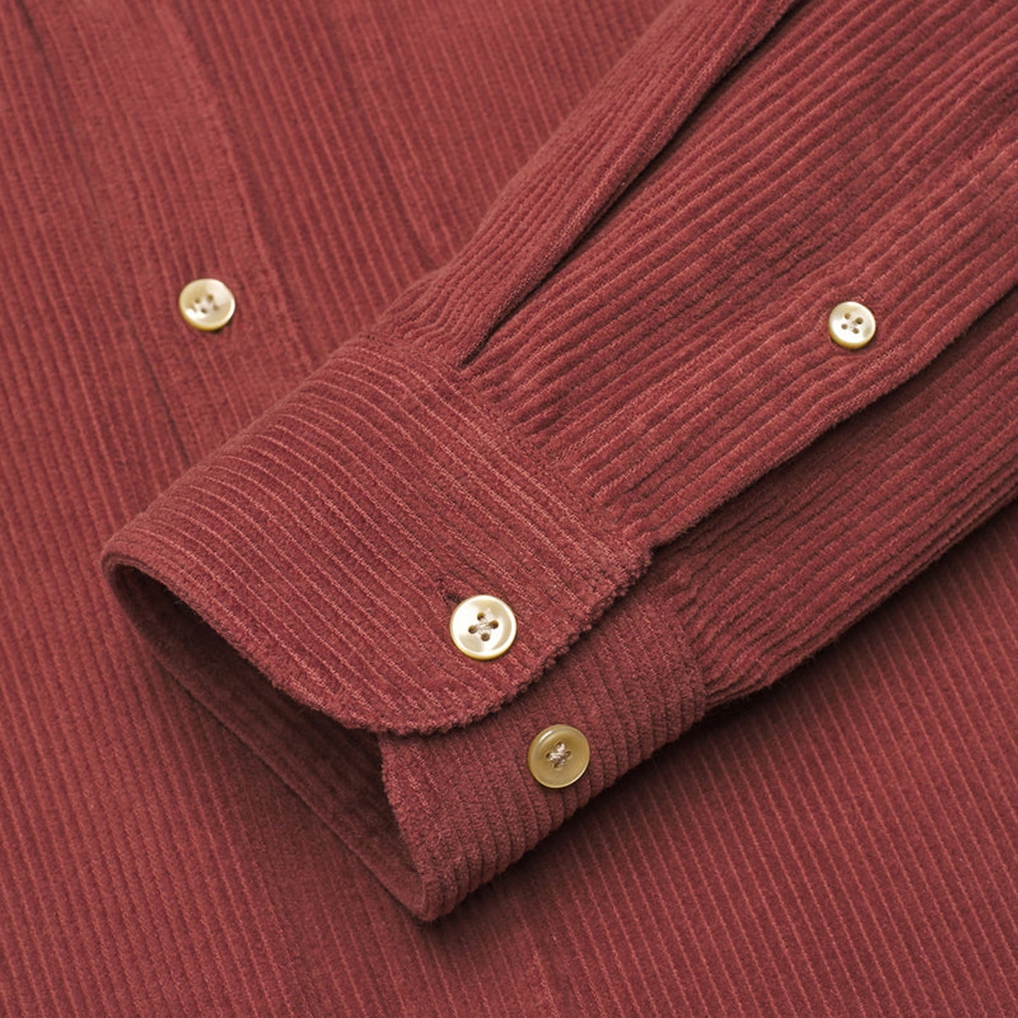 Lobo - Corduroy Shirt - Bordeaux