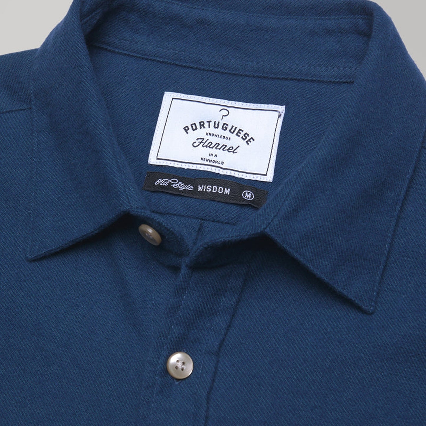 - Teca - Cotton Shirt - French Blue