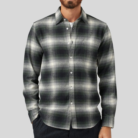 - Ortiz - Check Shirt - Grey