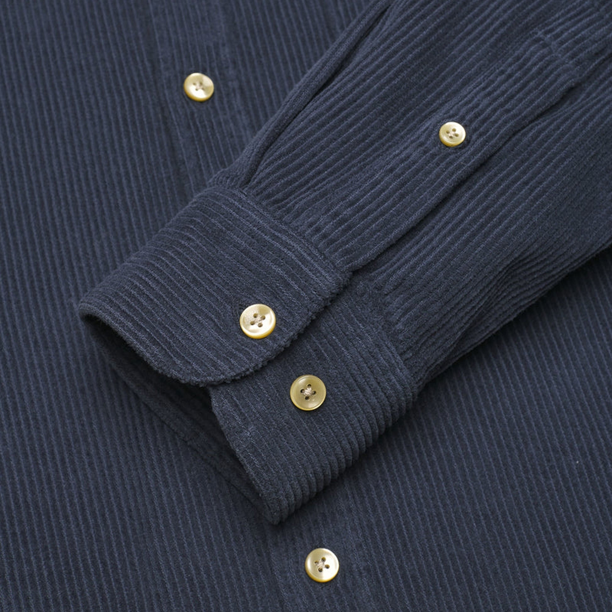 Portuguese Lobo - Corduroy Shirt - Navy