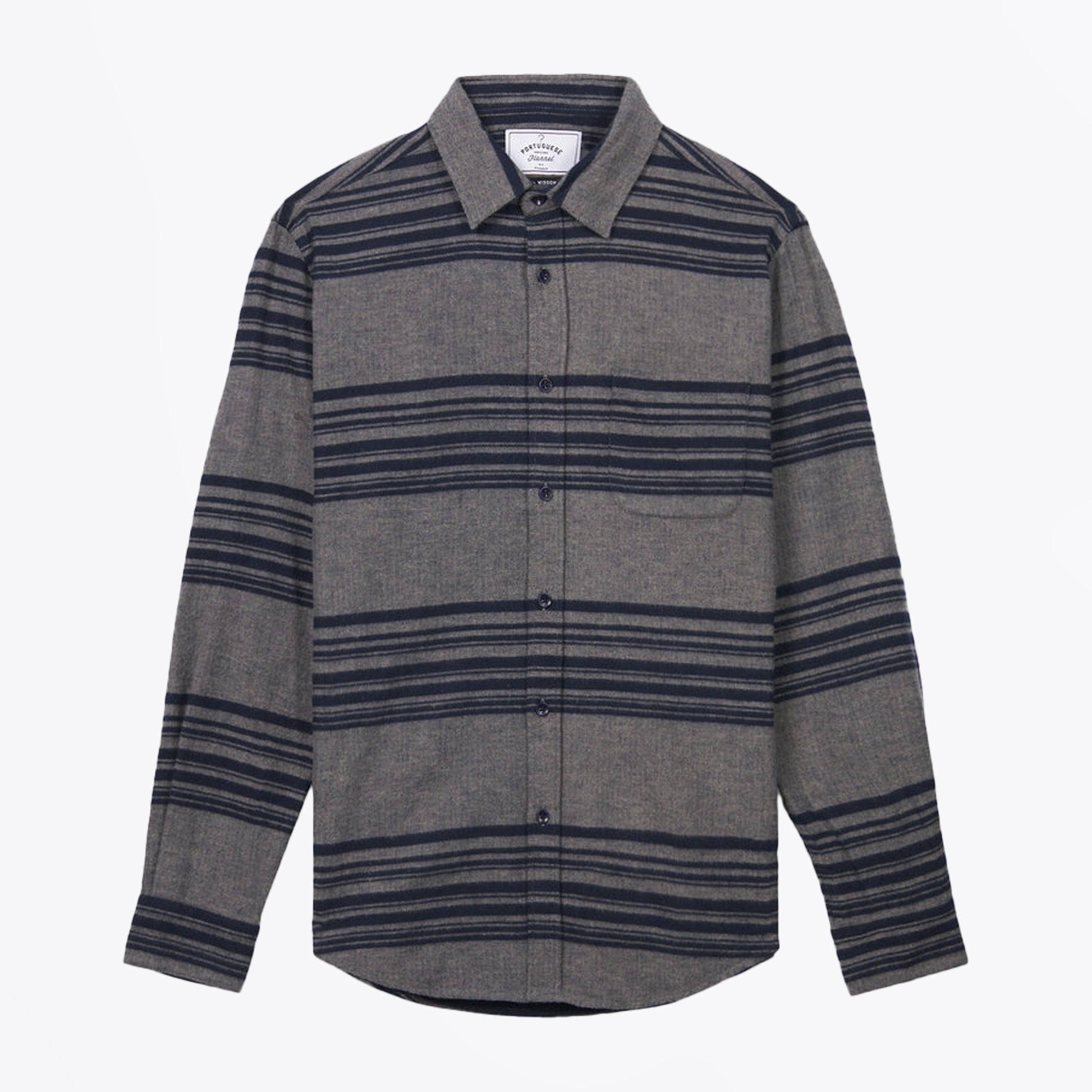 Portuguese Labrosa - Stripe Shirt - Grey