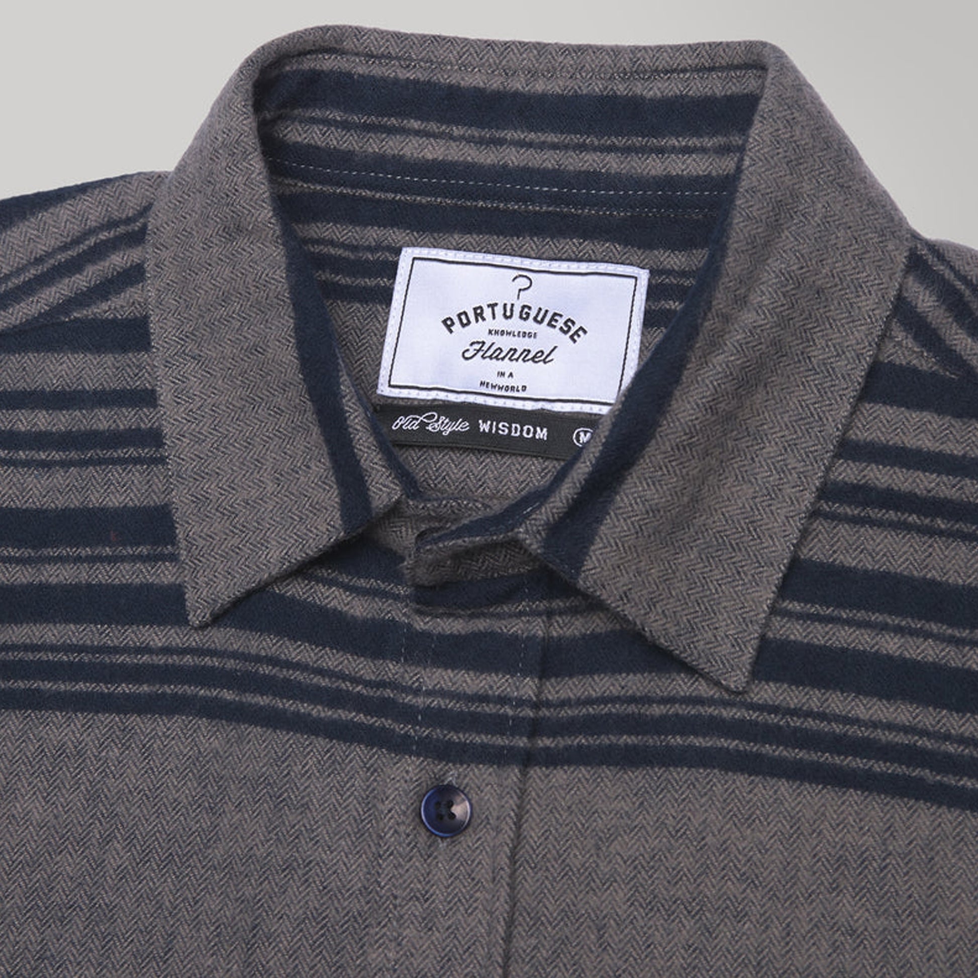 Portuguese Labrosa - Stripe Shirt - Grey