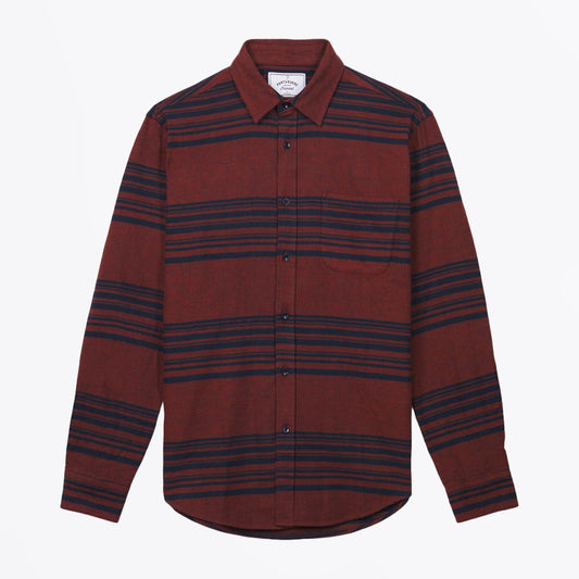 Labrosa - Stripe Shirt - Bordeaux