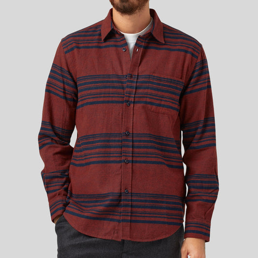 Labrosa - Stripe Shirt - Bordeaux