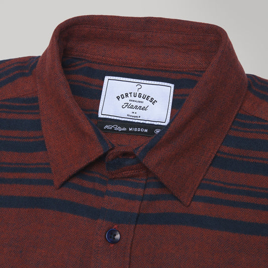 Labrosa - Stripe Shirt - Bordeaux