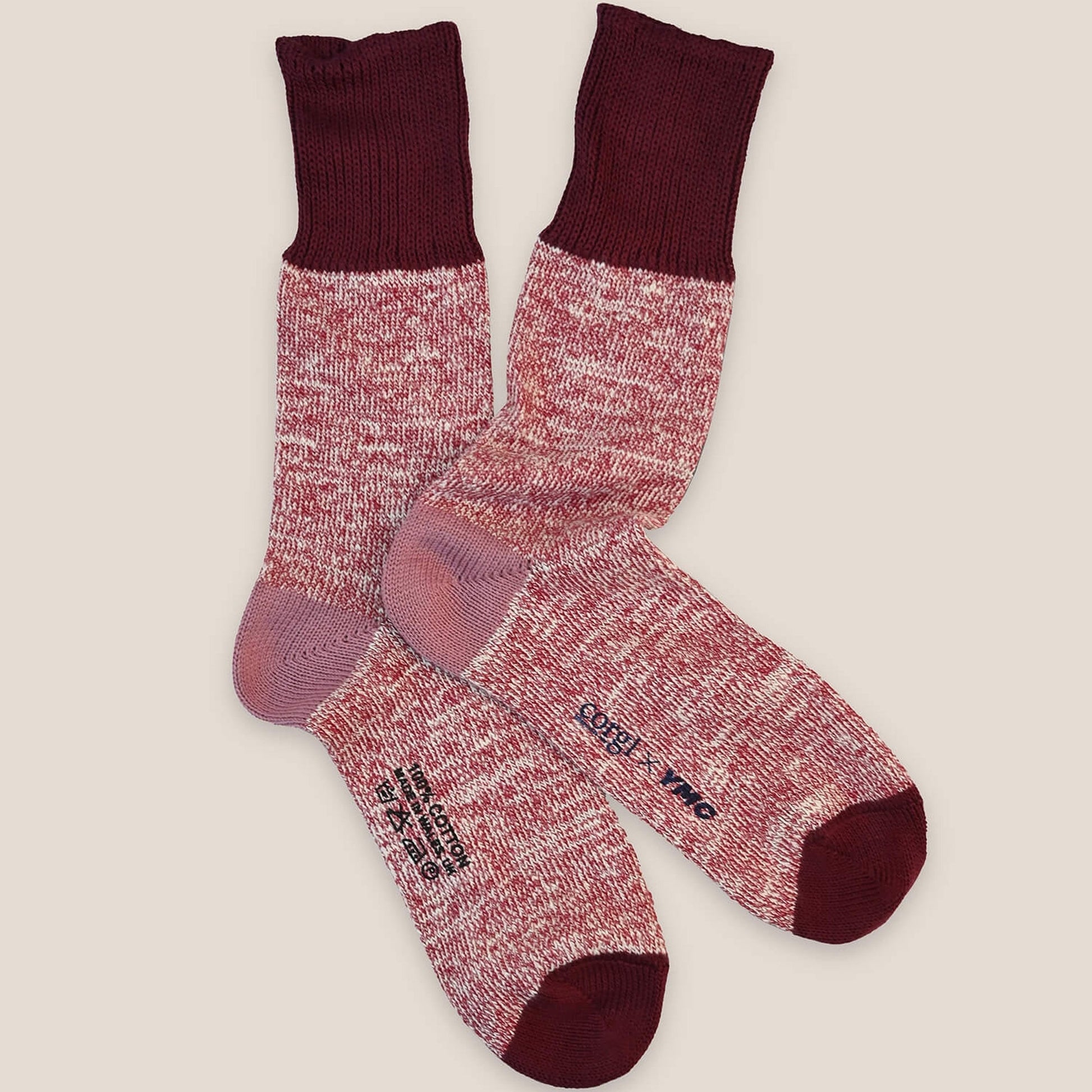YMC Monkey Socks - Red