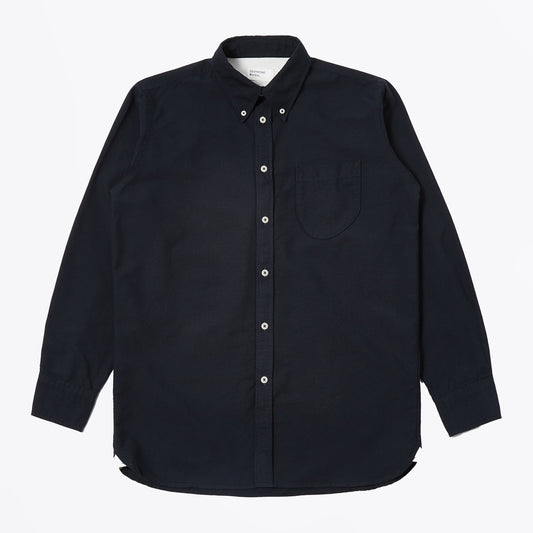 - Daybrook - Organic Mill Oxford Shirt - Navy
