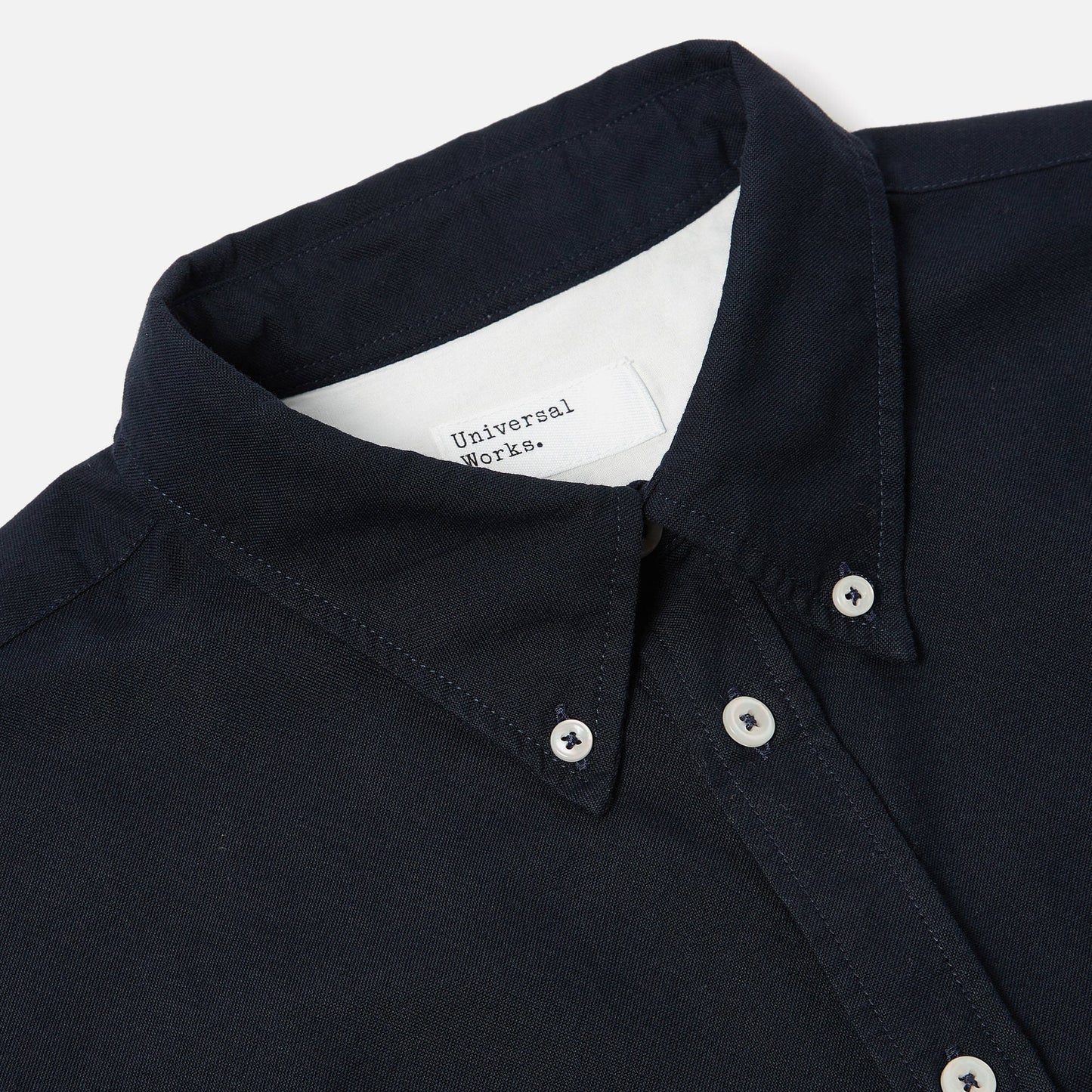 - Daybrook - Organic Mill Oxford Shirt - Navy