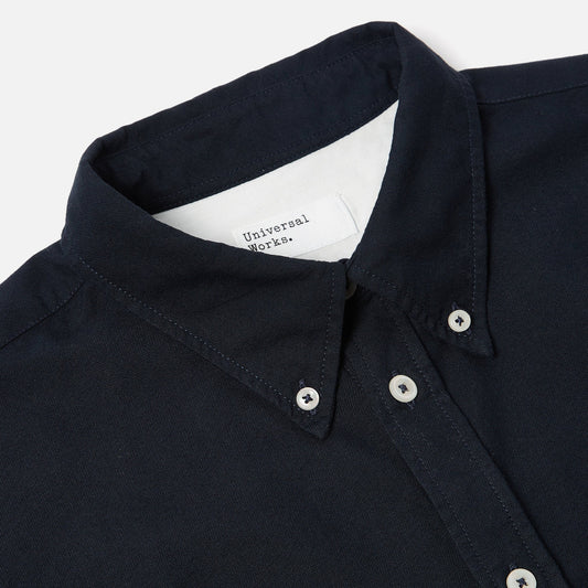 - Daybrook - Organic Mill Oxford Shirt - Navy