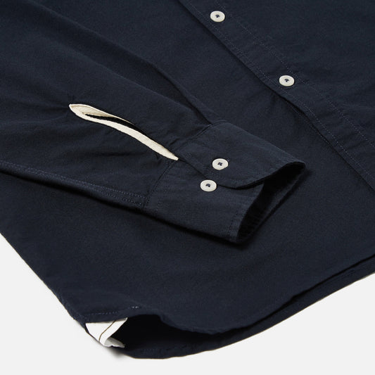 - Daybrook - Organic Mill Oxford Shirt - Navy