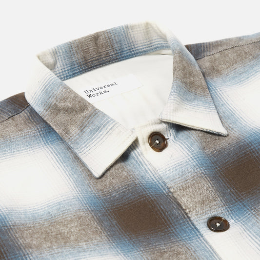 - Shadow Nebraska Easy Overshirt - Navy/Blue