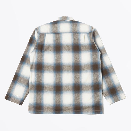 - Shadow Nebraska Easy Overshirt - Navy/Blue