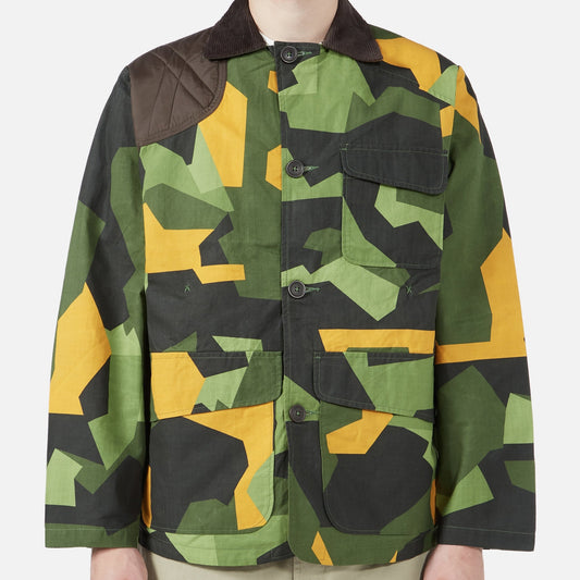 - Swedish Camo Wax Good Will Jacket - Olive