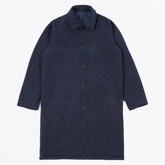 Inside/Out Canvas Ins Overcoat - Navy