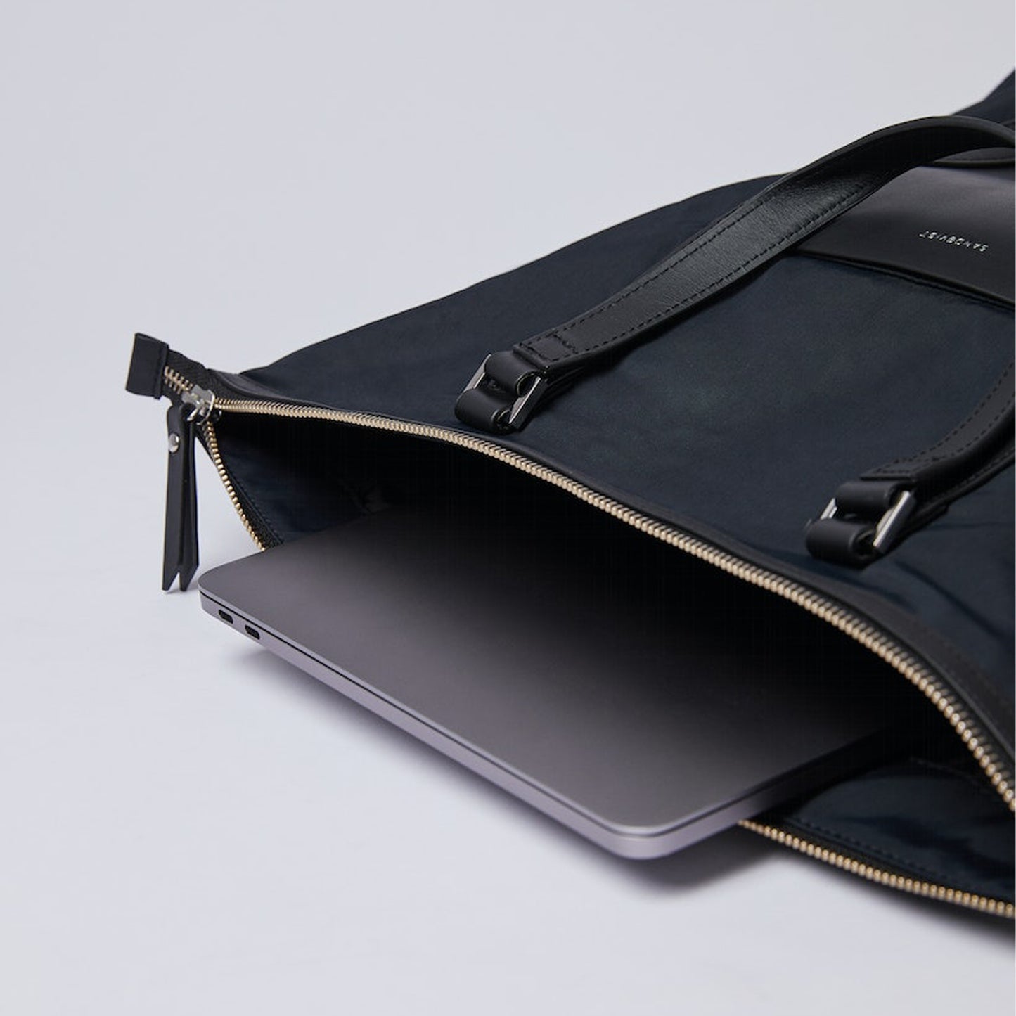 Marta Bag - Black with Black Leather