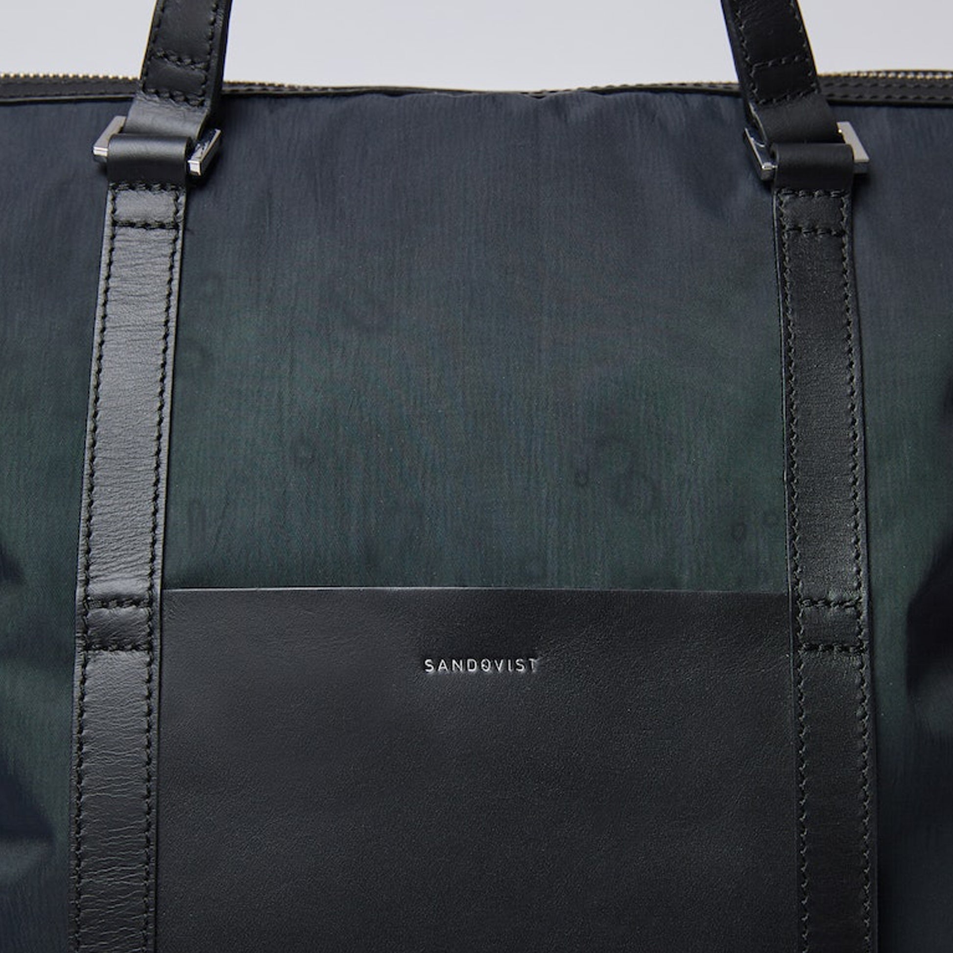Sandqvist Marta Bag - Black with Black Leather