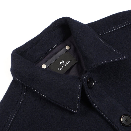 - Cropped Jacket - Very Dark Navy