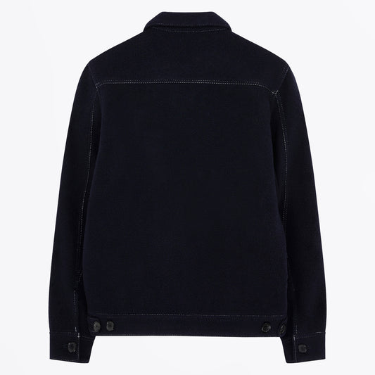 - Cropped Jacket - Very Dark Navy