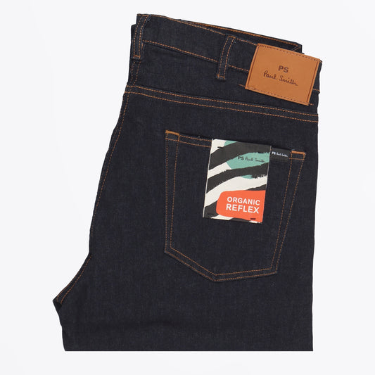 - Tapered Fit Organic Reflex - Indigo