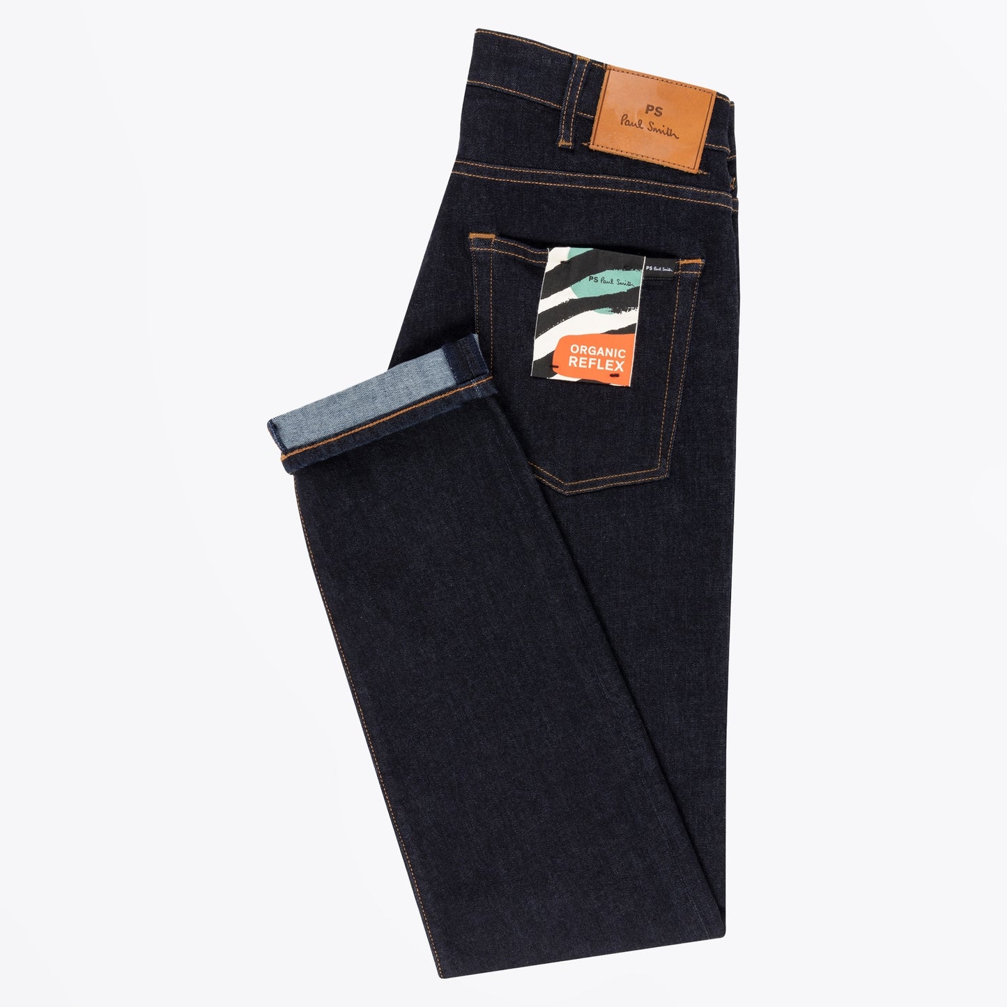 - Tapered Fit Organic Reflex - Indigo