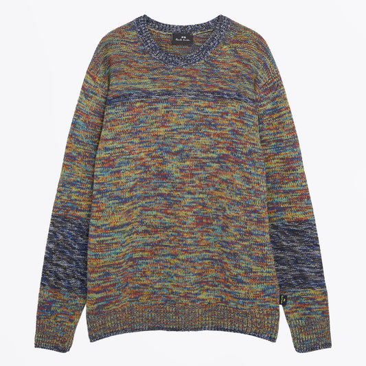 - Crew Neck Pullover - Multi