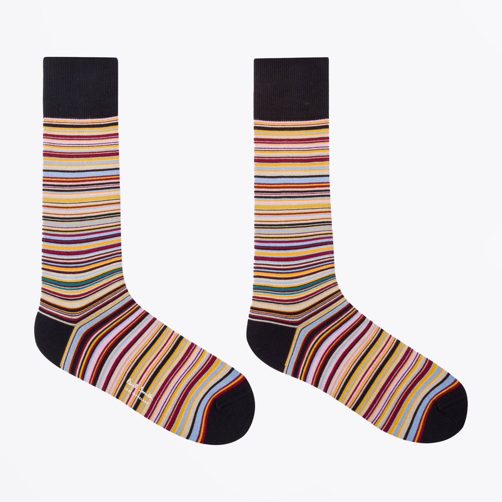 Paul Multi Stripe Socks 3 Pack - Multi