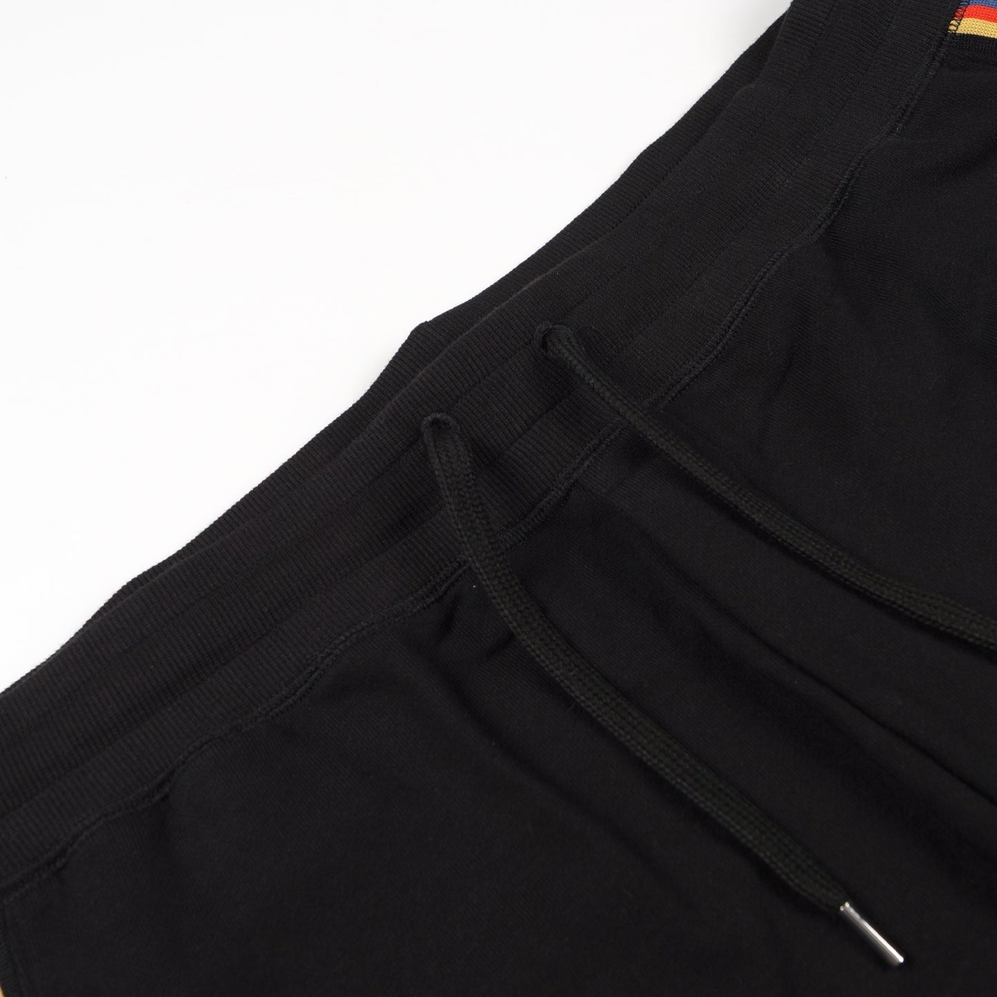 - Stripe Lounge Pants - Black