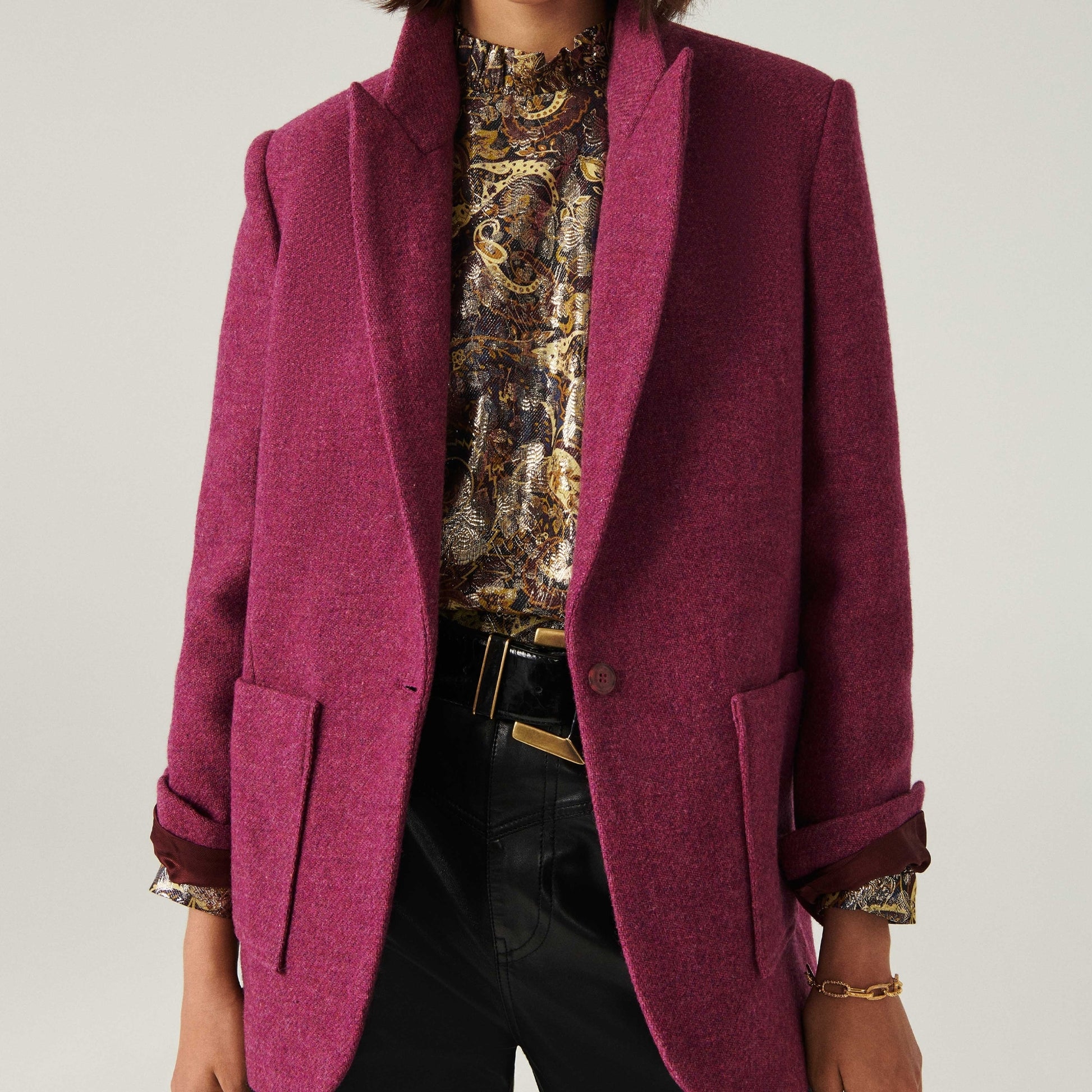 Ba&sh Kost Jacket - Pink